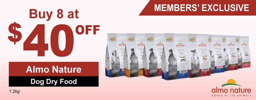 Almo Nature Dog Dry Food Promotion